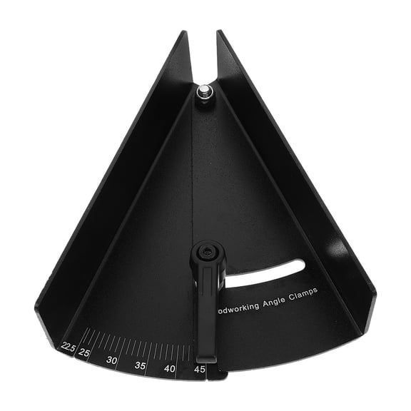 BESTYASH 45 Degree Wood Clamp for Cabinet Making and Picture Frames, Black, Heavy Duty Woodworking Tool