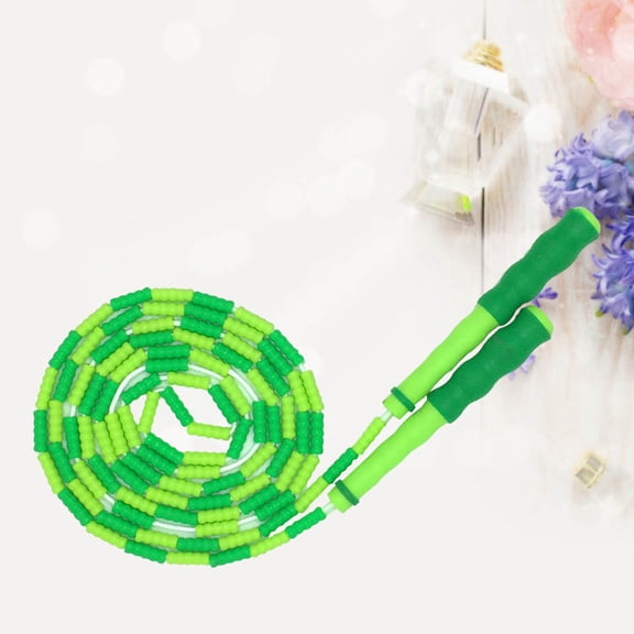 BESTYASH Cable Jump Rope Green for Fitness and Workout with Comfortable Ergonomic Grip