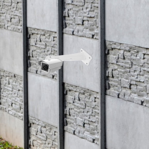 BESTYASH White Steel Camera Wall Mount Bracket with Easy Installation for Home and Outdoor Security
