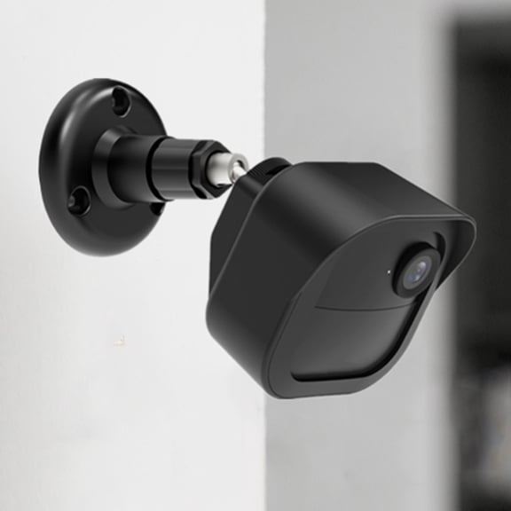 BESTYASH Camera Rain Cover for Outdoor Use Black Lightweight Protective Shade for Security Cameras