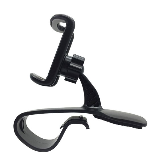 BESTYASH Car Phone Cradle Mount Black Universal Degree Rotation 1Set
