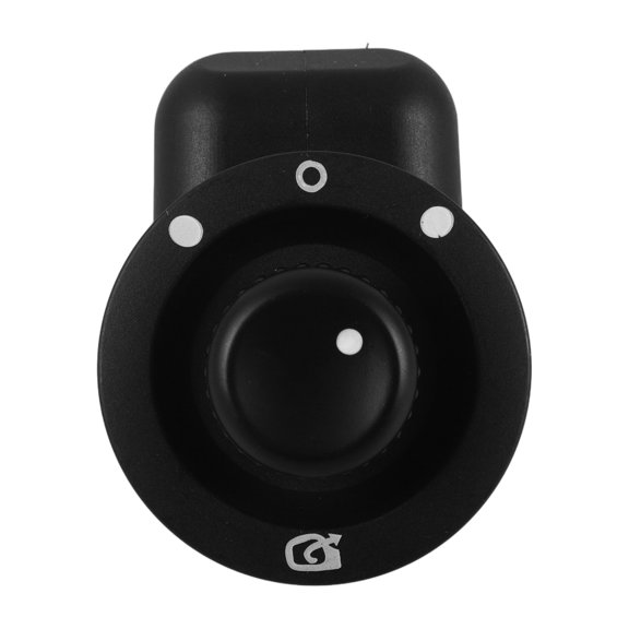 BESTYASH Car Rearview Mirror Switch Power Control Button for Front Driver Side Door Black