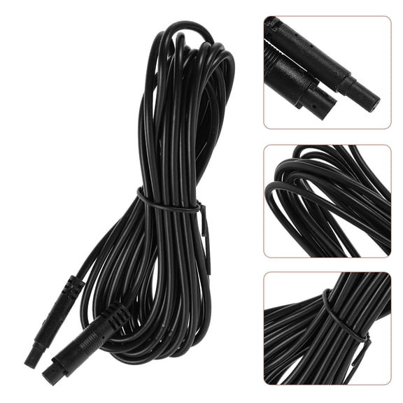 BESTYASH Car Recorder Cable Black PVC for Drivers 1Set
