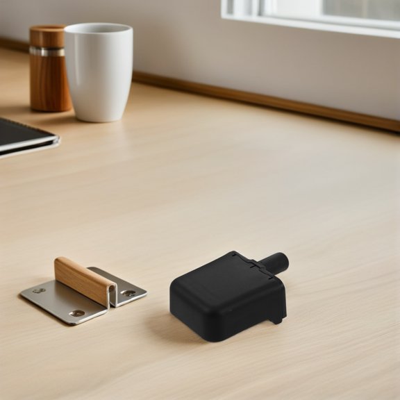 BESTYASH Car Trunk Partition Support Buckle Black Cargo Board Fixing Bracket Easy Installation