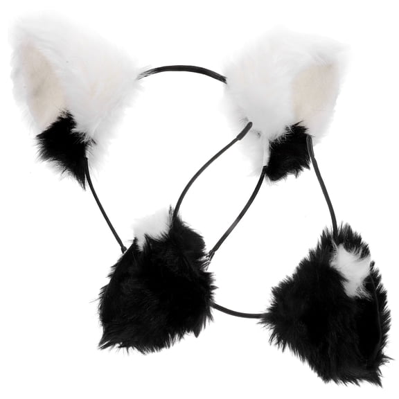 BESTYASH Cat Ears Headband Cute and Stylish Accessory for Festive Events 2Pcs