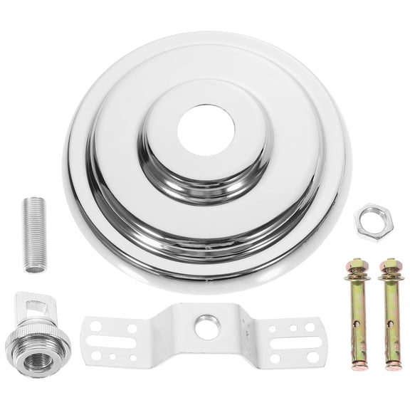 BESTYASH Heavy Duty Metal Ceiling Canopy Light Fixture for Chandeliers, 1 Set, and Easy to Install for Homeowners