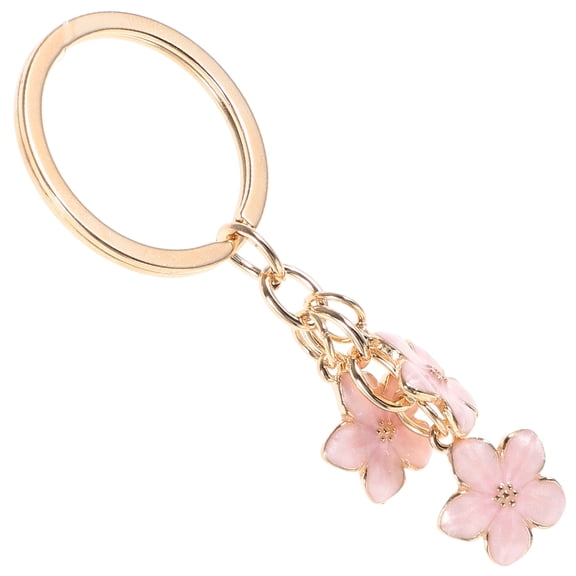 BESTYASH Cherry Blossom Keychain For Daily Use Pink 1Pcs