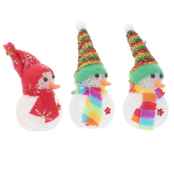 BESTYASH Snowman Christmas Decoration with Assorted Colors, Workmanship, Festive Holiday Lighting Indoor Outdoor
