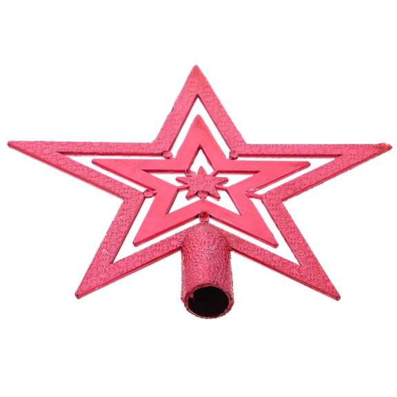 BESTYASH Christmas Tree Topper Star Red Lightweight for Easy Installation