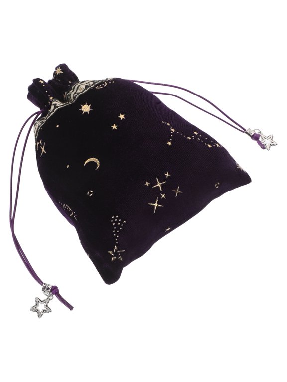 Drawstring Jewelry Pouch, Small Organizer Bag for Crystals, , Earrings, Bracelets, Travel Storage, Bag
