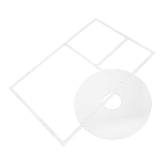 BESTYASH Clear Acrylic Woodworking Template for Precise Layout and in Home Workshop and Projects