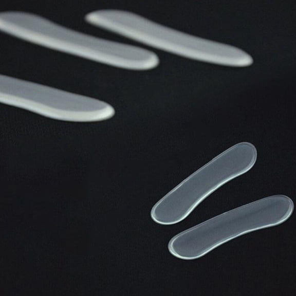 BESTYASH Clear Heel Grips Cushion Pads for Preventing Blisters and Heel Abrasion