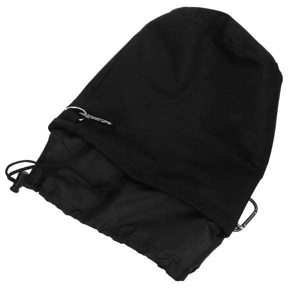BESTYASH Clothes Pegs Bag Black Oxford Fabric Drawstring Design 1Pack