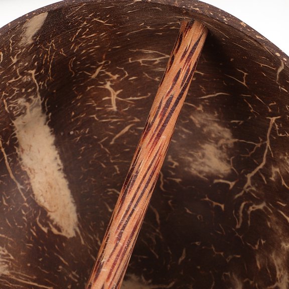 BESTYASH Coconut Shell Spoons Utensils Sauna Spoon 1Pack