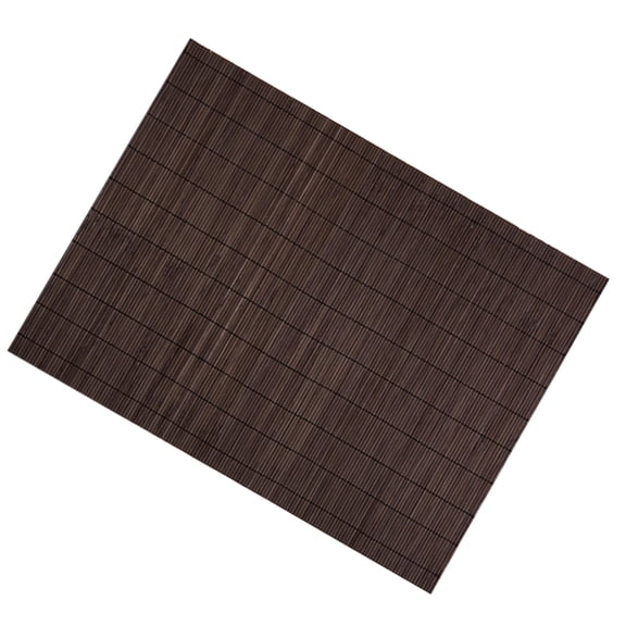 BESTYASH Coffee Bamboo Table Mat Photography Background Decoration with Natural Bamboo Slat Texture
