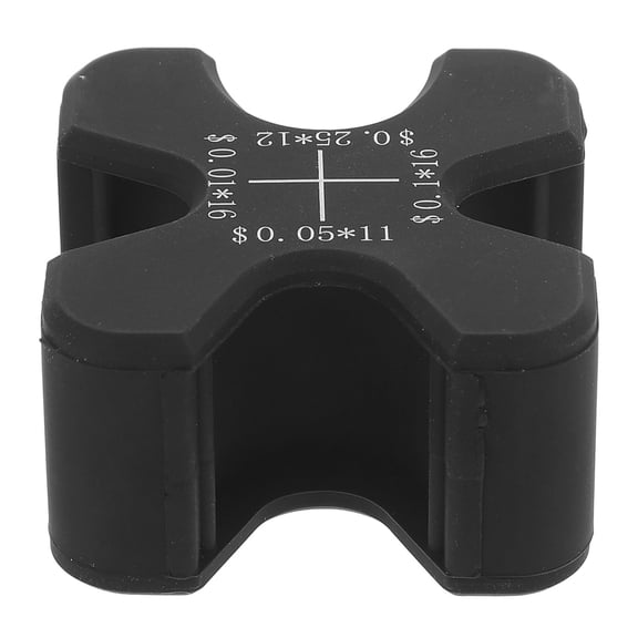 BESTYASH Coins Dispenser For Vehicle Accessory Black 1Pcs Modern Style