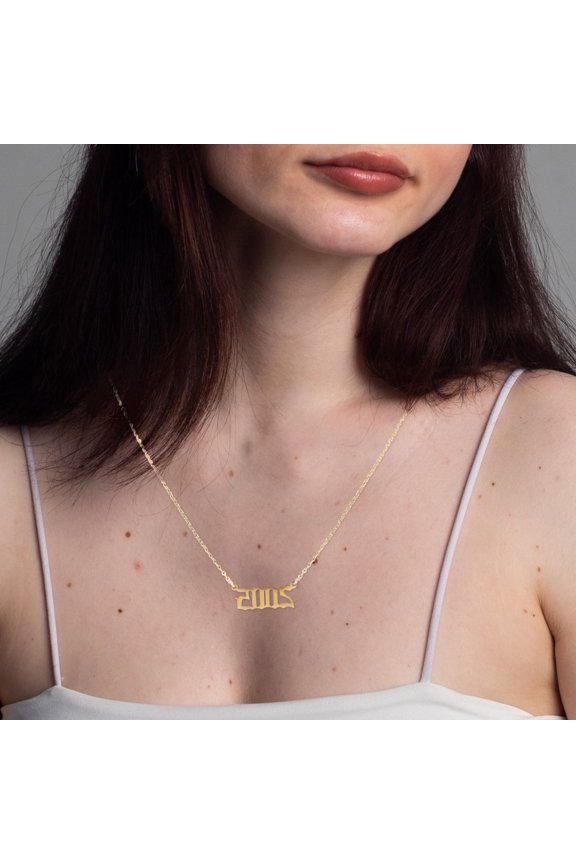 Collarbone Chain Digital Female with Detail Design