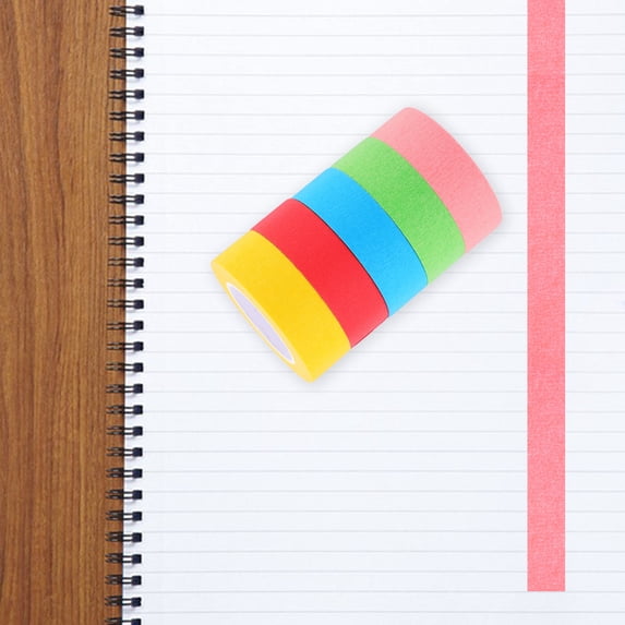 BESTYASH Colored Masking Tape Assorted Rubber Tape for Crafts ...