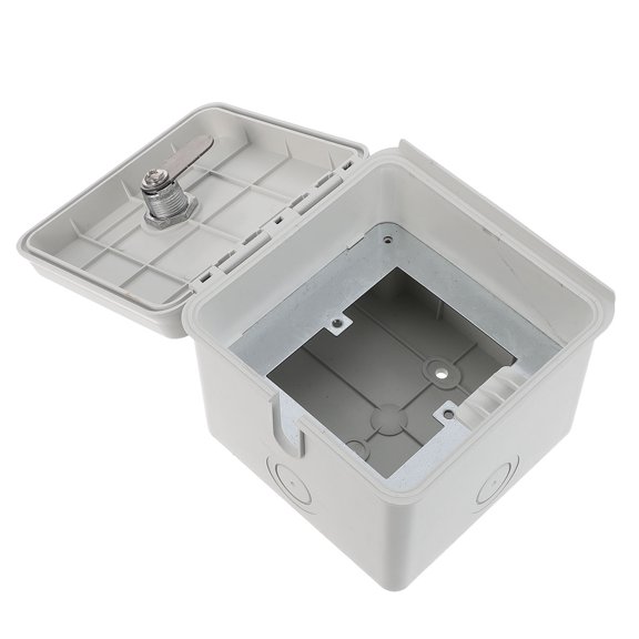BESTYASH Combination Lock Waterproof Socket Box for Outdoor Use with Impact Resistant Construction