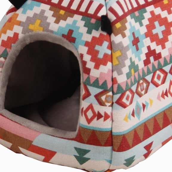 BESTYASH Hamster House Bed with Durable Washable Canvas for Hedgehogs Squirrels and Mice