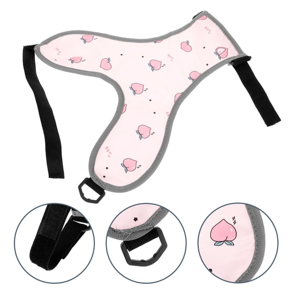 BESTYASH Comfortable Pink Dog Belly Apron Soft Breathable Pet Chest Protector for Walking and Jogging