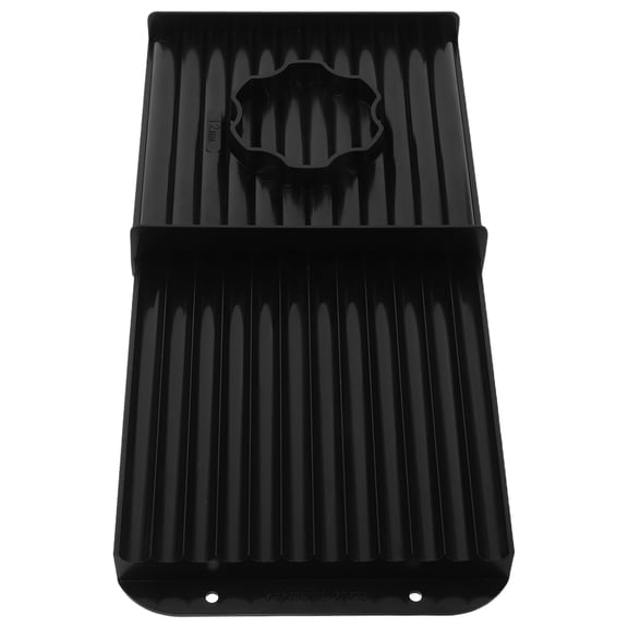 BESTYASH Compact Black Fishing Bait Roll Board with Precise Portioning for Lure Kits and Tackle Storage