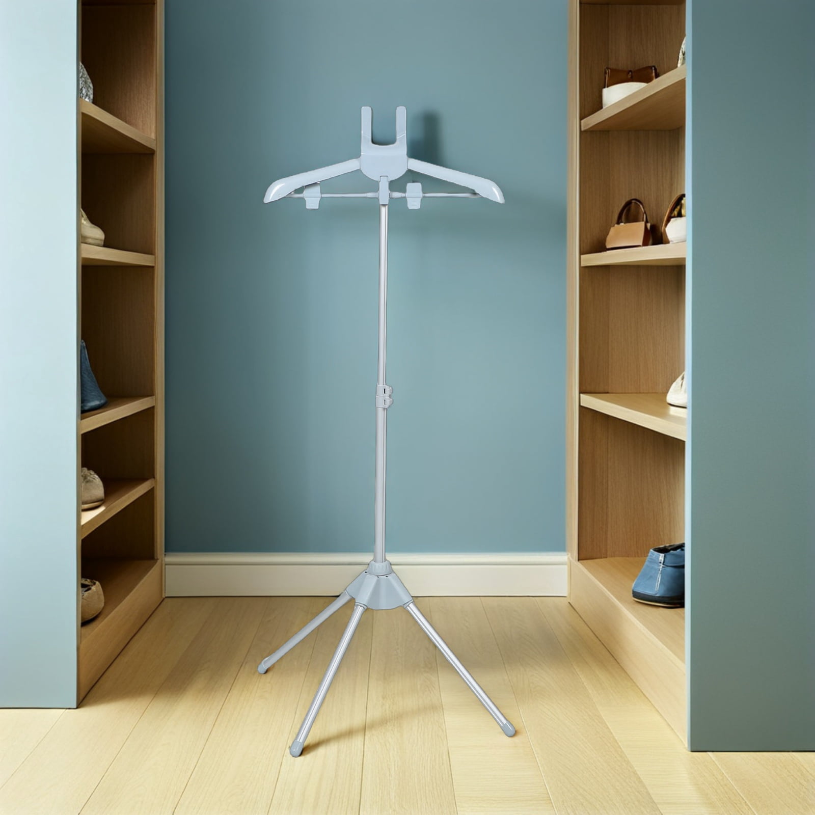 BESTYASH Portable Garment Steamer with 360° Rotating Stand and Foldable Design for Clothes Steaming
