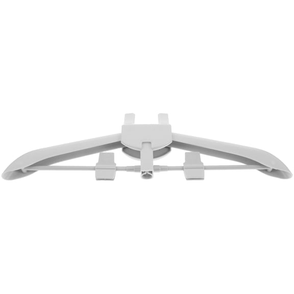 BESTYASH Light Grey Plastic Clothes Steamer Stand Foldable and User Friendly for Ironing