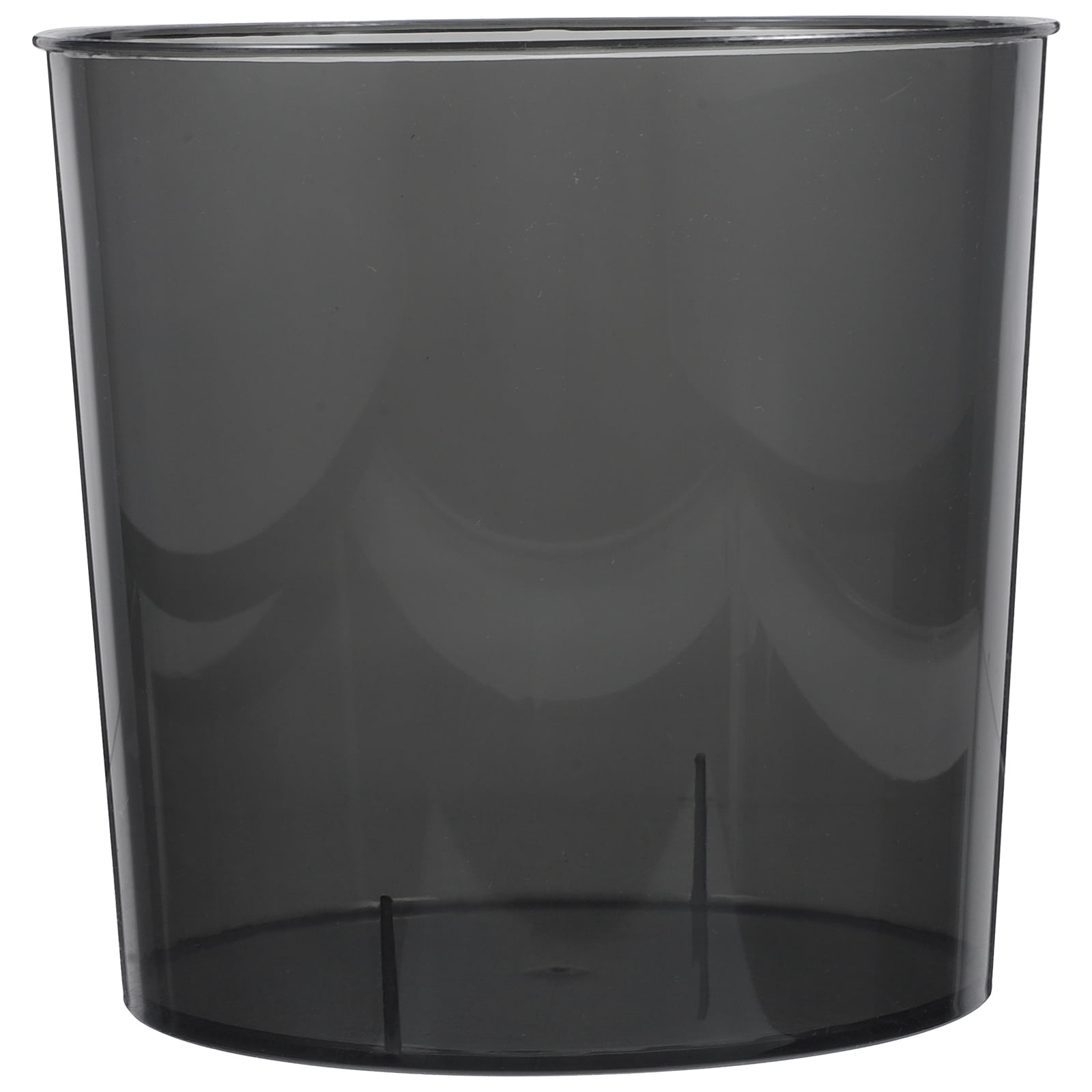 Computer W Waste BESTYASH Compact Grey Plastic Desktop Trash Can with Cover, Small Waste ...