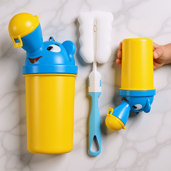 BESTYASH Compact Portable Portable Potty Made of Durable ABS Material for Travel and Outdoor Activities