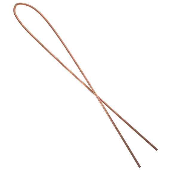 BESTYASH Copper Welding Rod Rose Gold Copper Rod for Electrical Conductivity 1Pcs