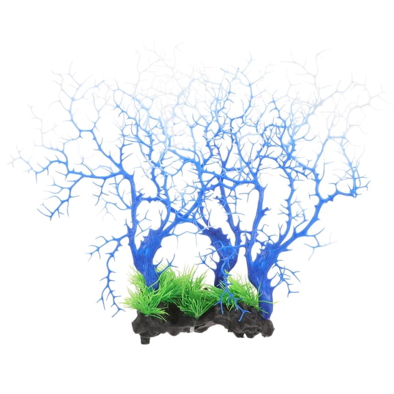 BESTYASH Corals for Aquariums Fish Tank Landscaping Decorations White Natural Style 1Set