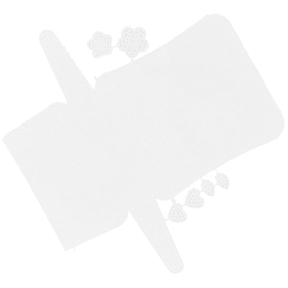 BESTYASH Transparent Craft Plastic Sheets for Crochet Projects, 1 Piece, Ideal for Beginners and Creative Crafts