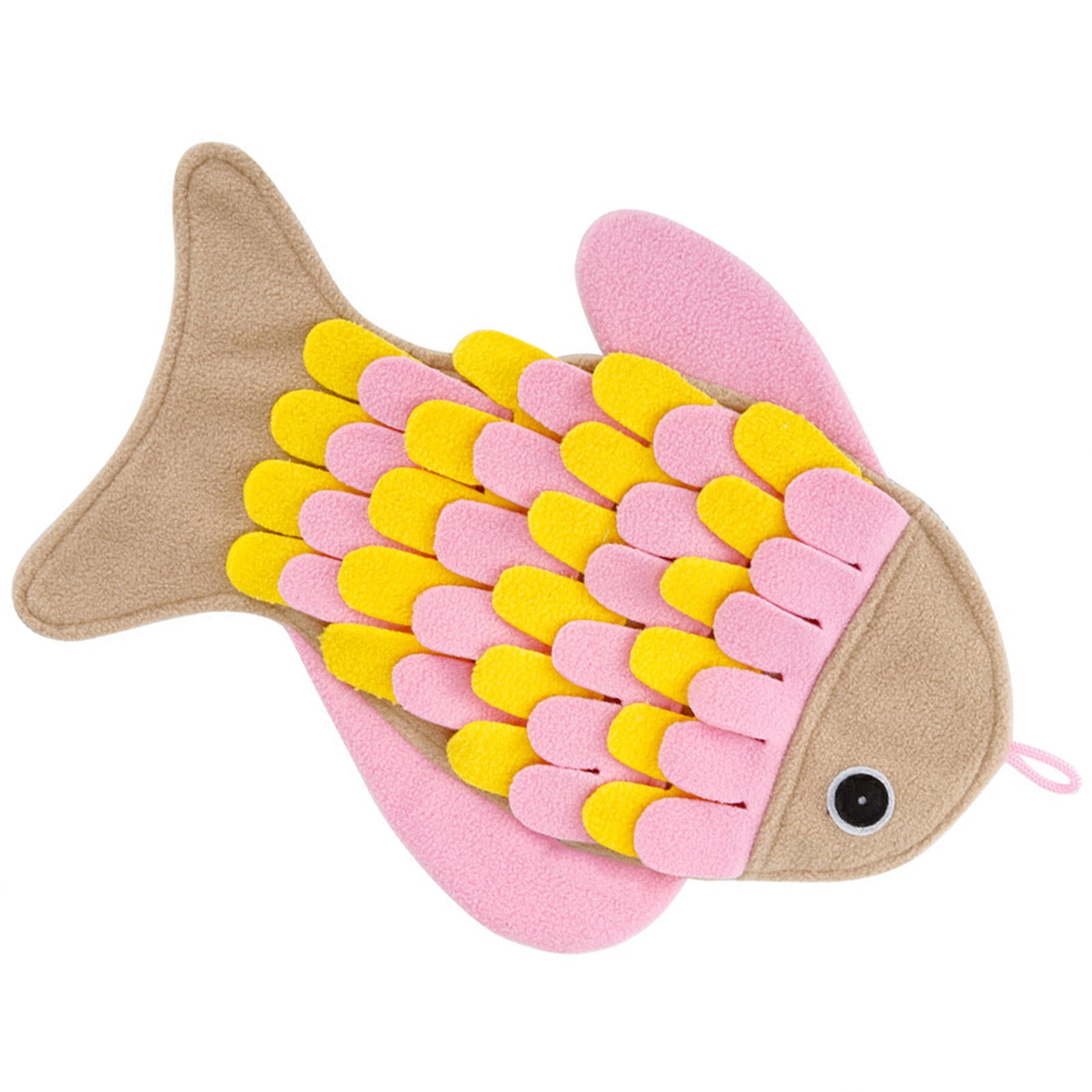 BESTYASH Fish Shaped Snuffle Blanket Feeding Mat, Portable and for ...