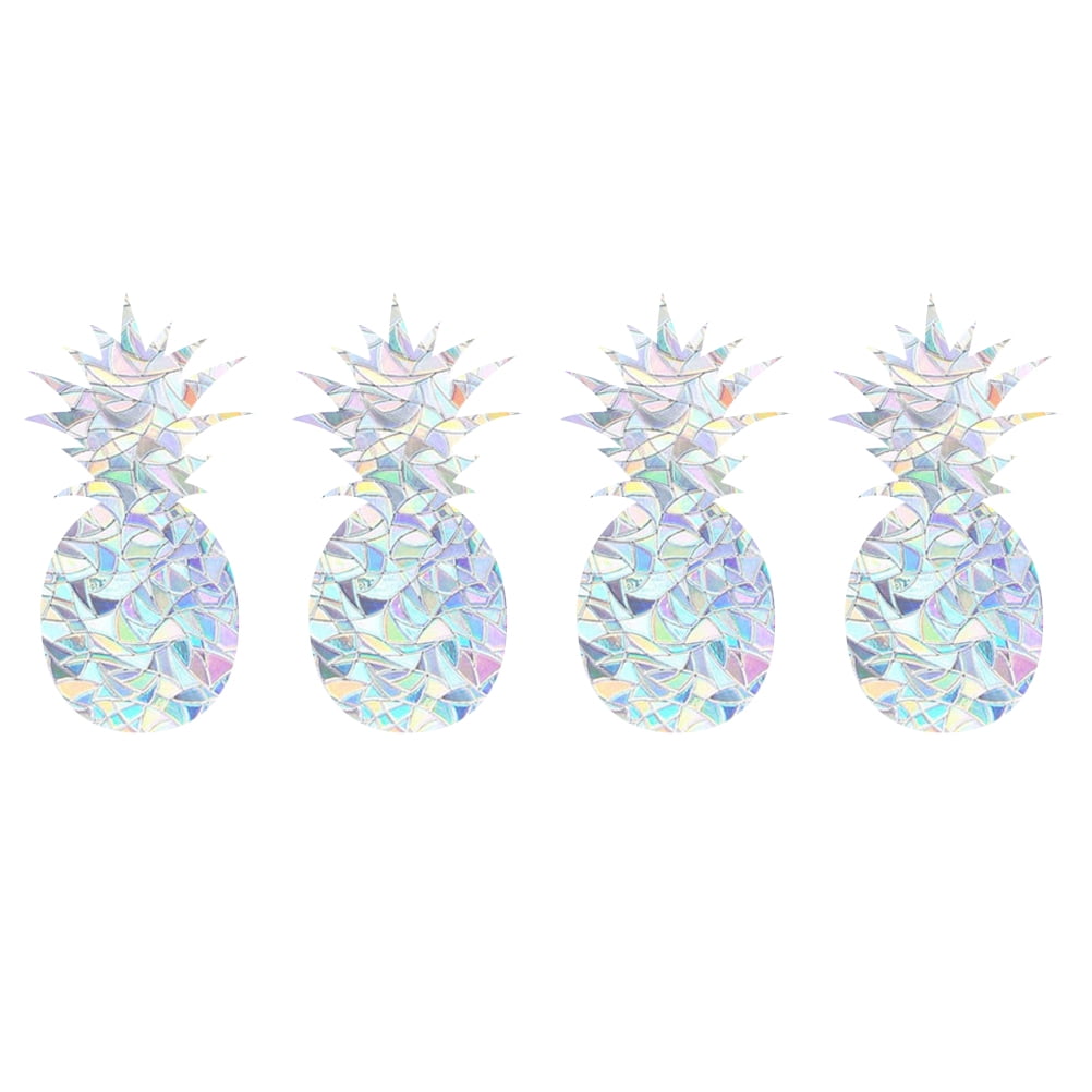 BESTYASH Creative Pineapple Pattern Indoor Window Adornment Decal Made ...