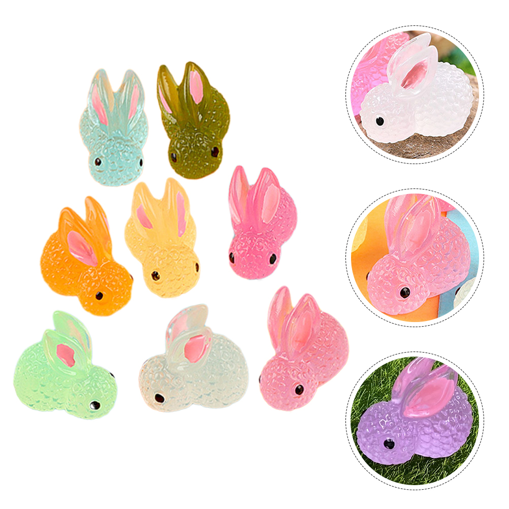 BESTYASH Creative Rabbit Crafts Lifelike Appearance Homeowners 20Pcs ...