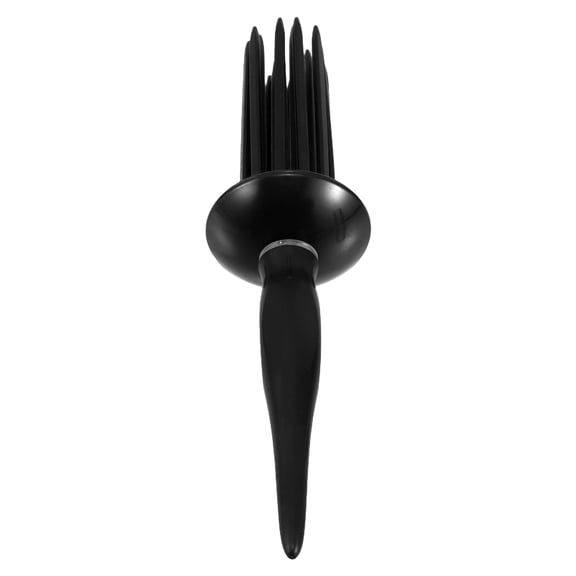 BESTYASH Anti-Static Black Plastic Shaping Comb for Curly Hair Home Styling and Hair Care
