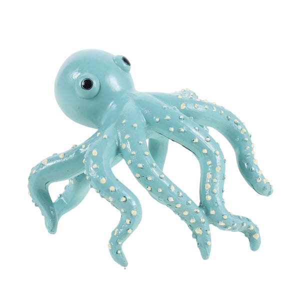 BESTYASH Resin Climbing Octopus Statue with Scratch Free Tentacles for Planter and Aquarium Decor