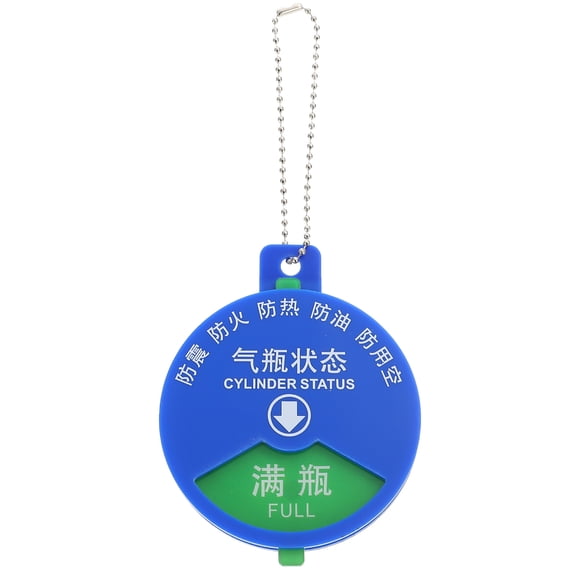 BESTYASH Cylinder Status Plate Easy Attach Durable Oxygen Cylinder Status Board