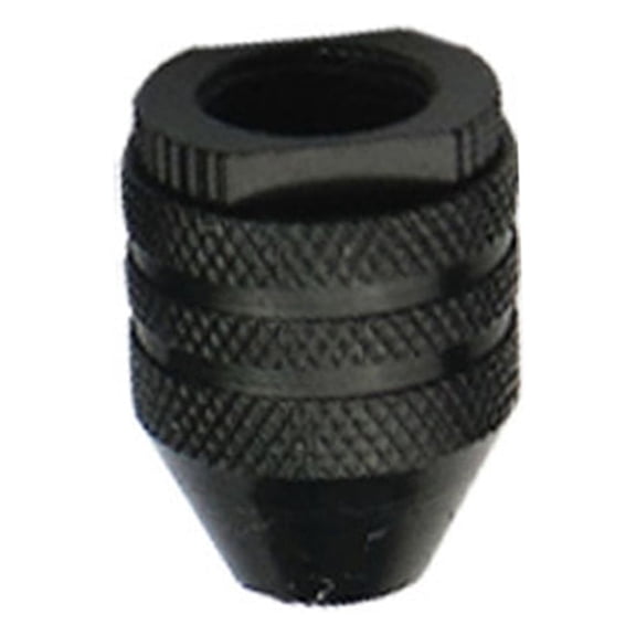 BESTYASH Cylindrical Chuck Conversion Adaptors Black Aluminum Alloy for Power Drill 1Pcs