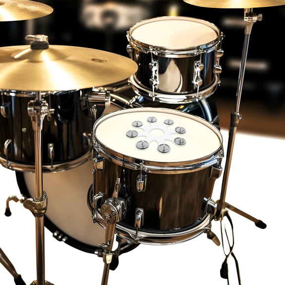 BESTYASH Professional Steel Tambourines Hihat Cymbal Accessory with Enhanced Texture and Details