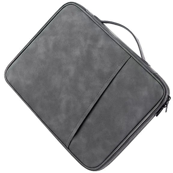 BESTYASH Sturdy Dark Grey Tablet Organizer, Lightweight Laptop Bag for Daily Use