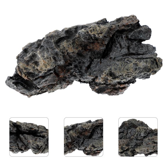 BESTYASH Decoration Aquarium Stand Realistic Stone Fish Tank 1Pack