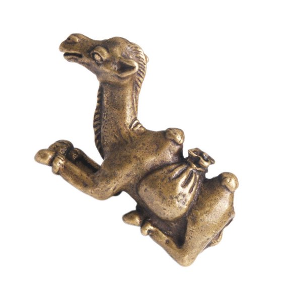 BESTYASH Decorative Copper Pen Rest Camel Shape 1 Set For Calligraphy Tools