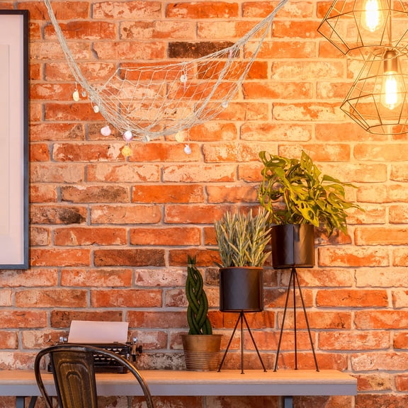BESTYASH Decorative Nautical Fishnet Wall Hanging Featuring Natural Materials for Party Decor