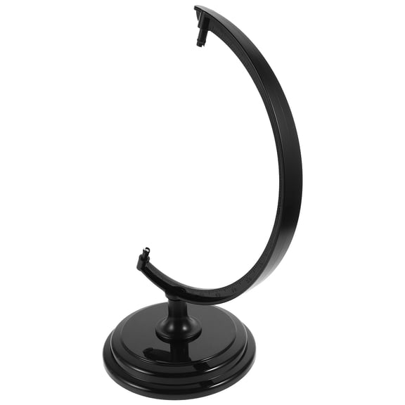 BESTYASH Desktop Globe Stand Black with Smooth Rotation for Home and Office Display