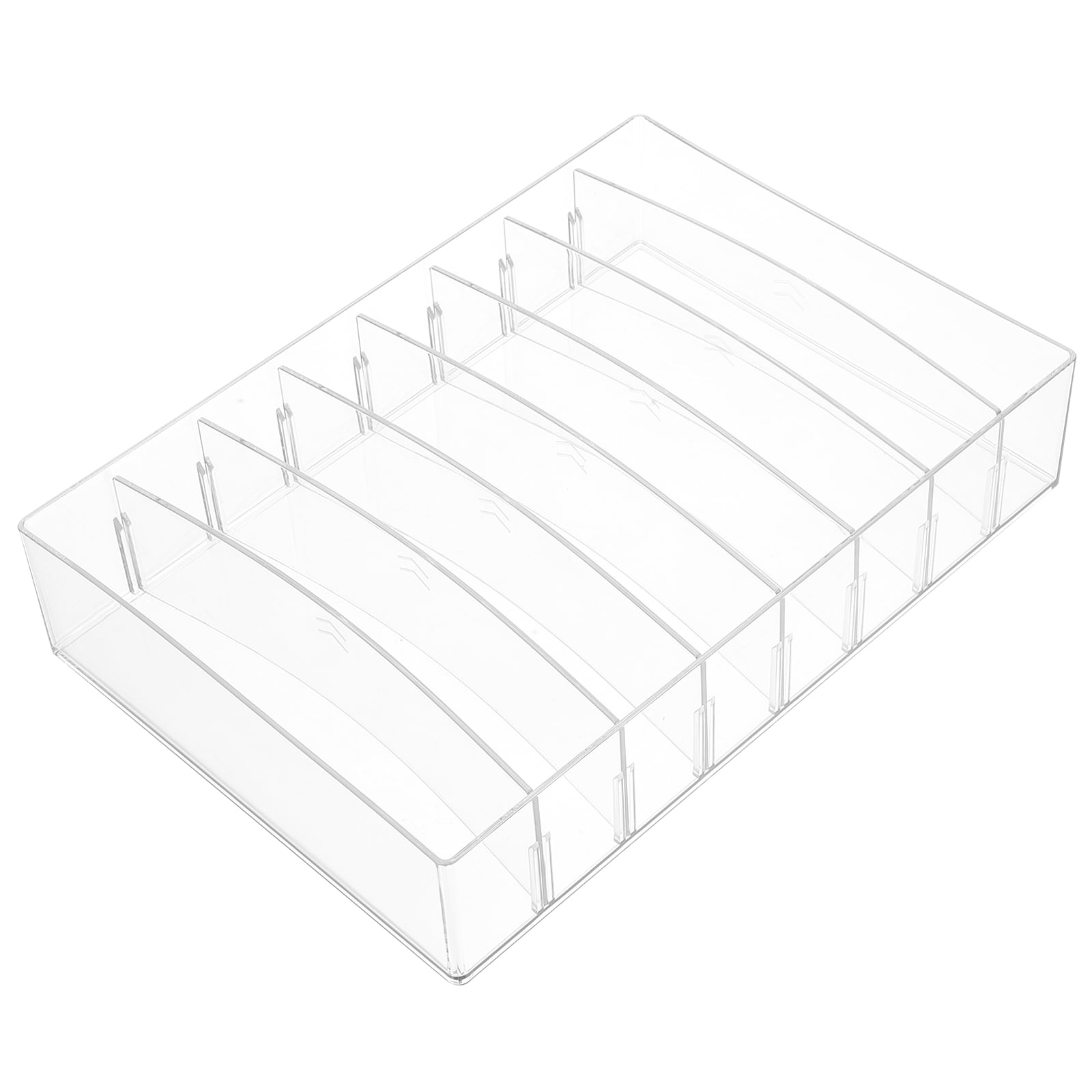 BESTYASH Desktop Makeup Organizer Container Transparent Plastic with ...