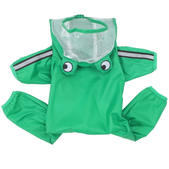 BESTYASH Dog Rain Gear Waterproof Polyester Four Legged Design for Pet Dog 1Set