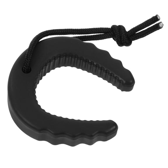 BESTYASH Durable Door Stopper Black Plastic for Accident Prevention and Security