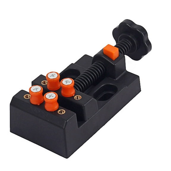 BESTYASH Drilling Table Vice Compact Black Plastic Clamp for Jewelry Hobby Model Making